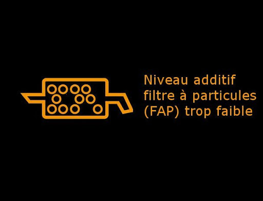 niveau additif FAP faible